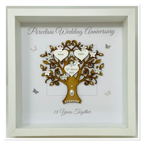 18th wedding anniversary gifts modern